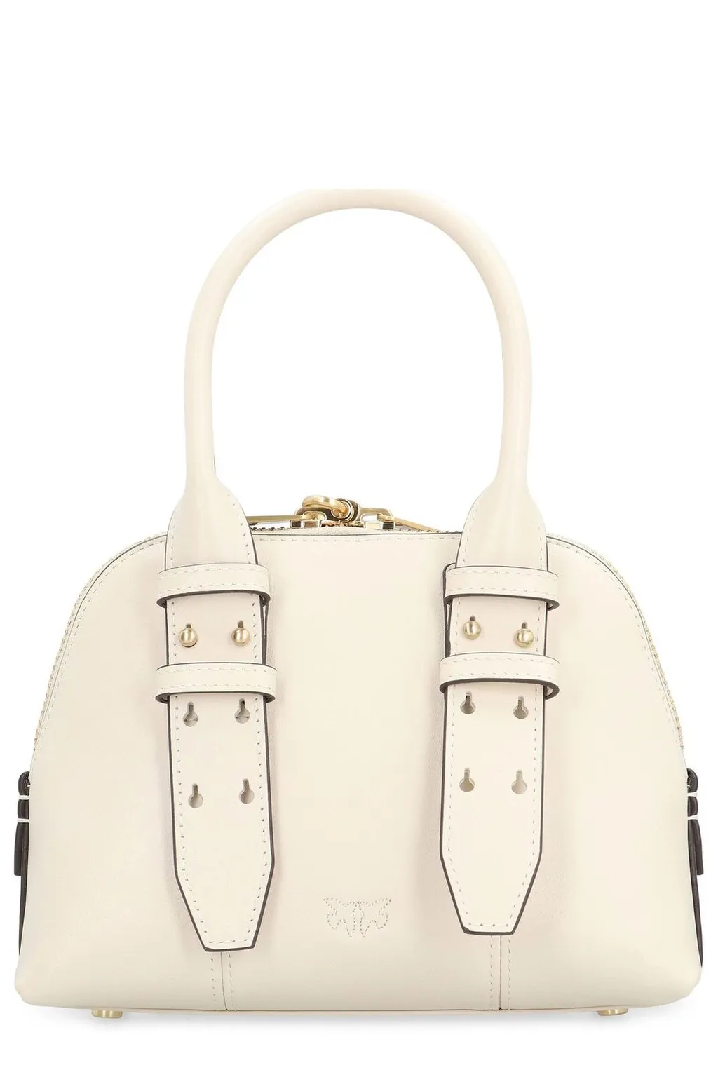 Pinko Logo Plaque Zip-Up Bag