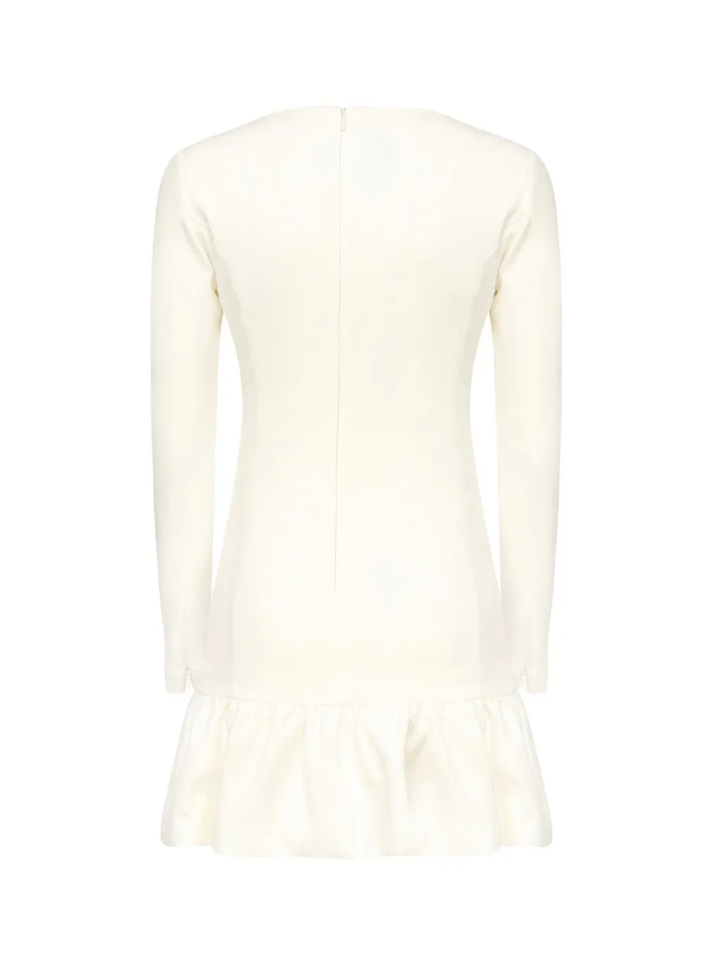 Pinko Square-Neck Long-Sleeved Dress