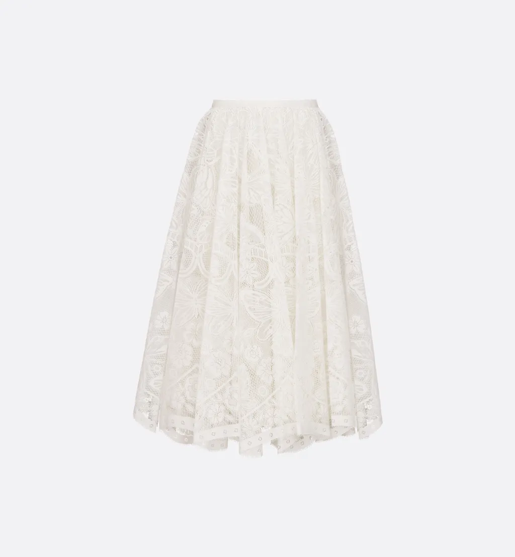 Mid-Length Flared Skirt
