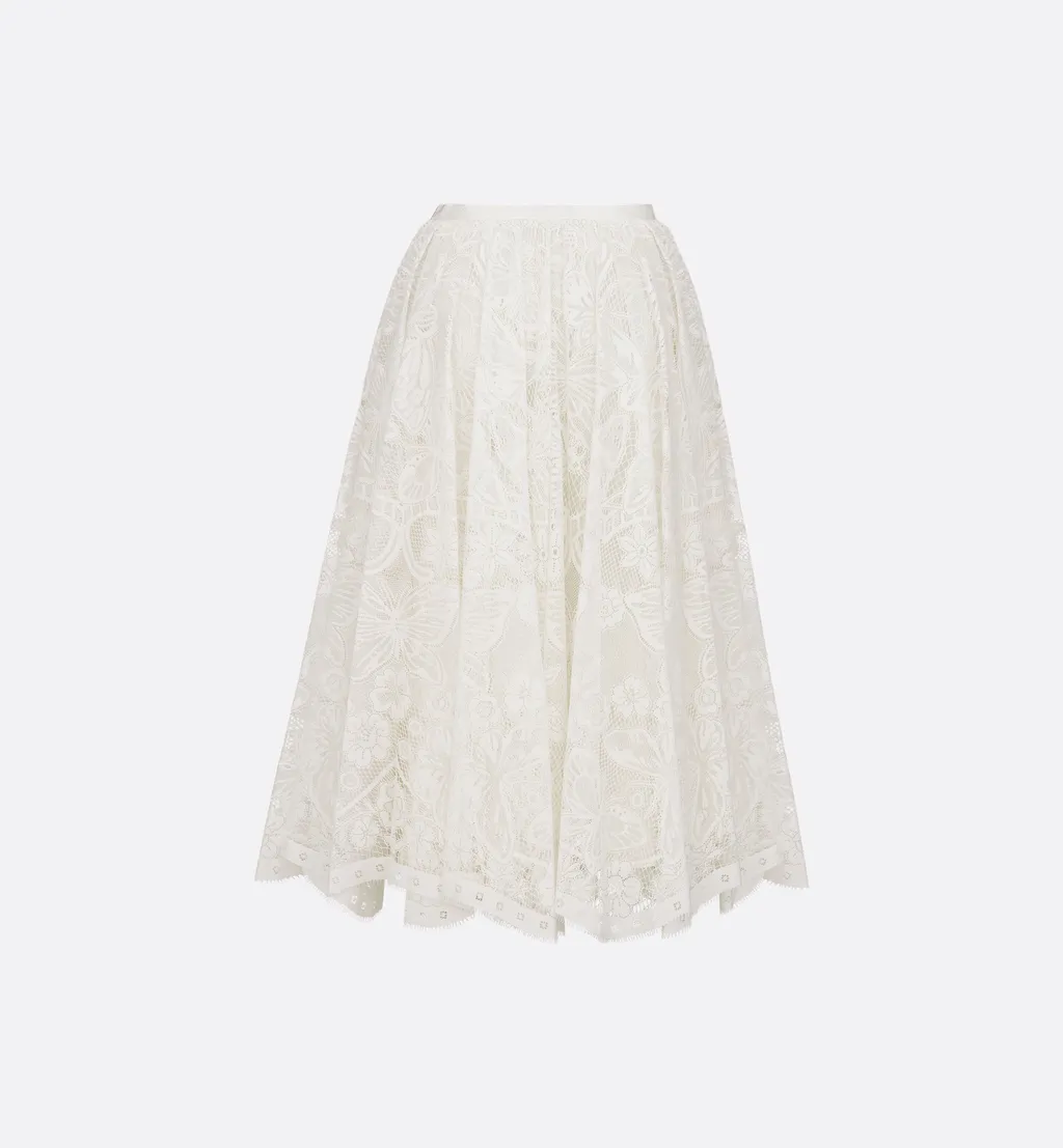 Mid-Length Flared Skirt