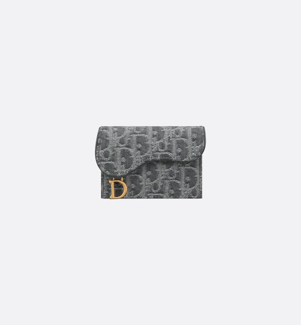 Saddle Bloom Card Holder