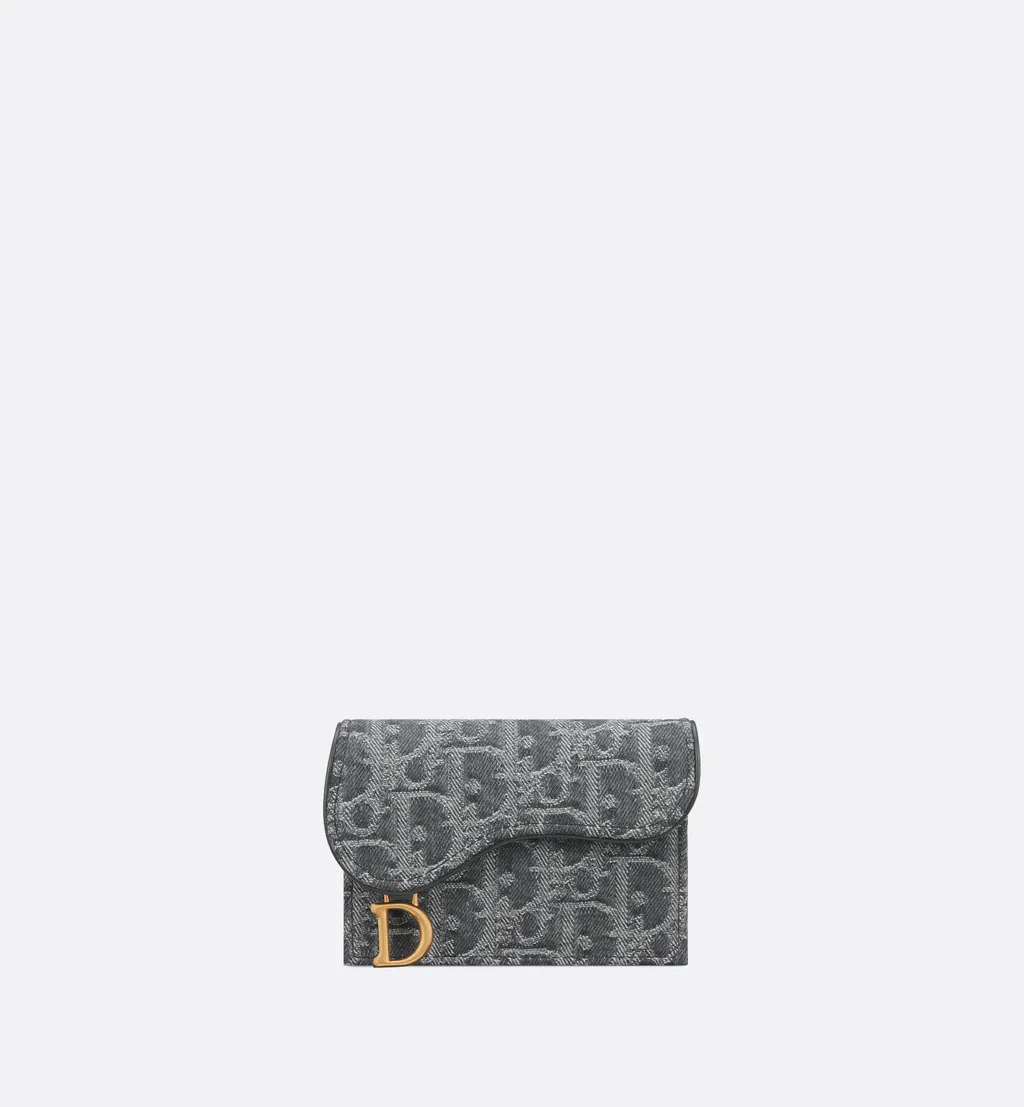 Saddle Bloom Card Holder