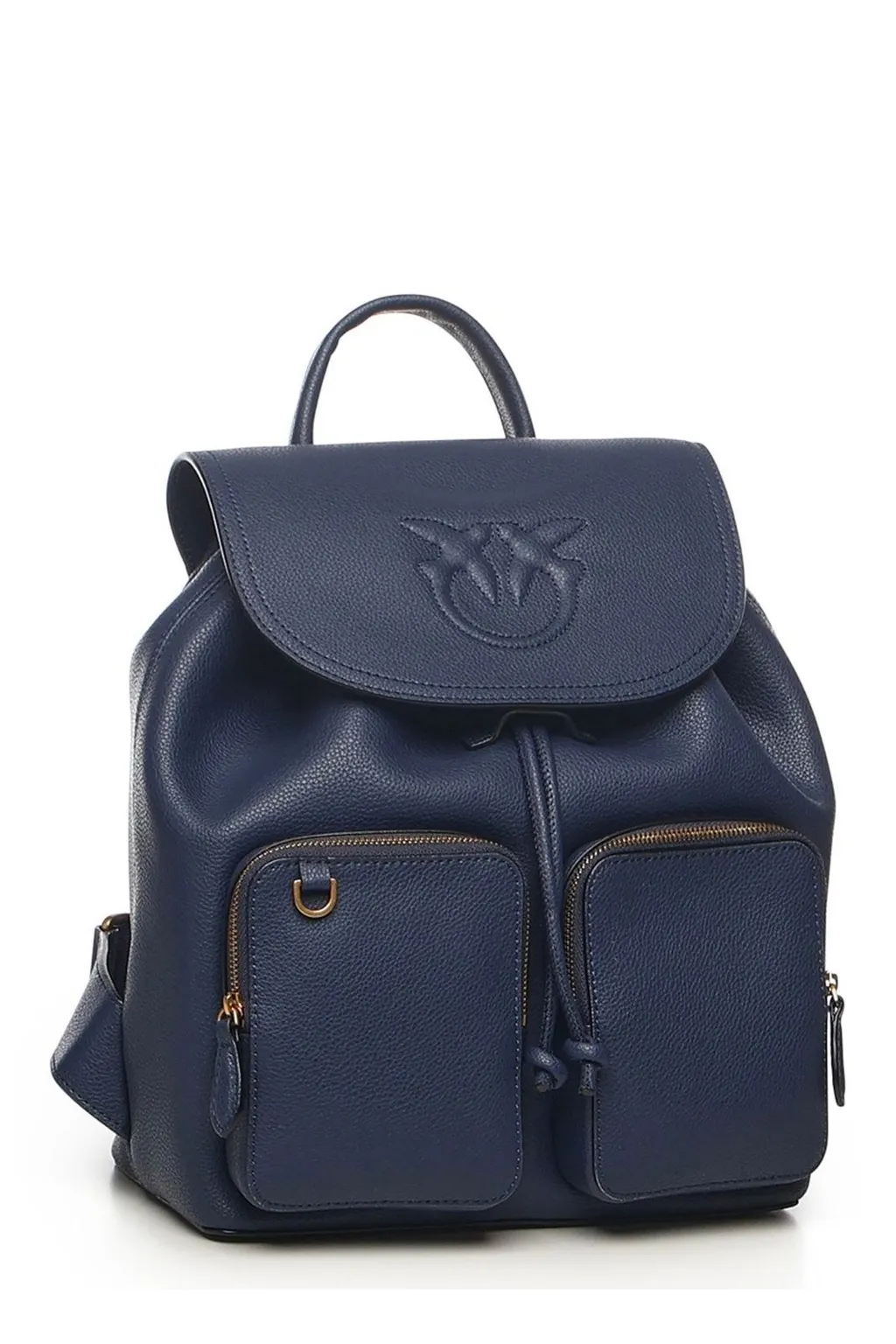 Pinko Love Birds Embossed Backpack