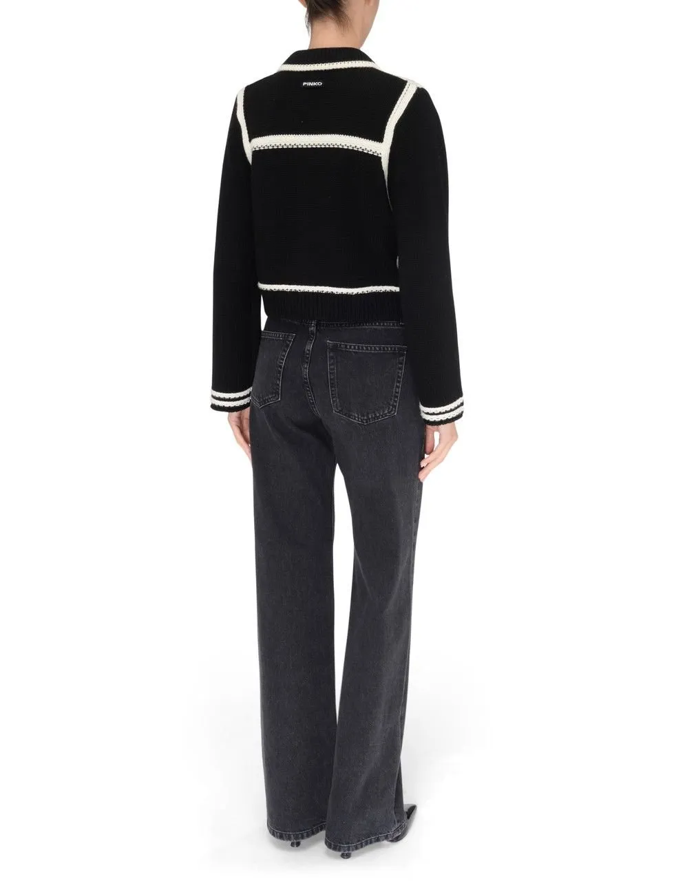 Pinko Contrast Profile Cardigan