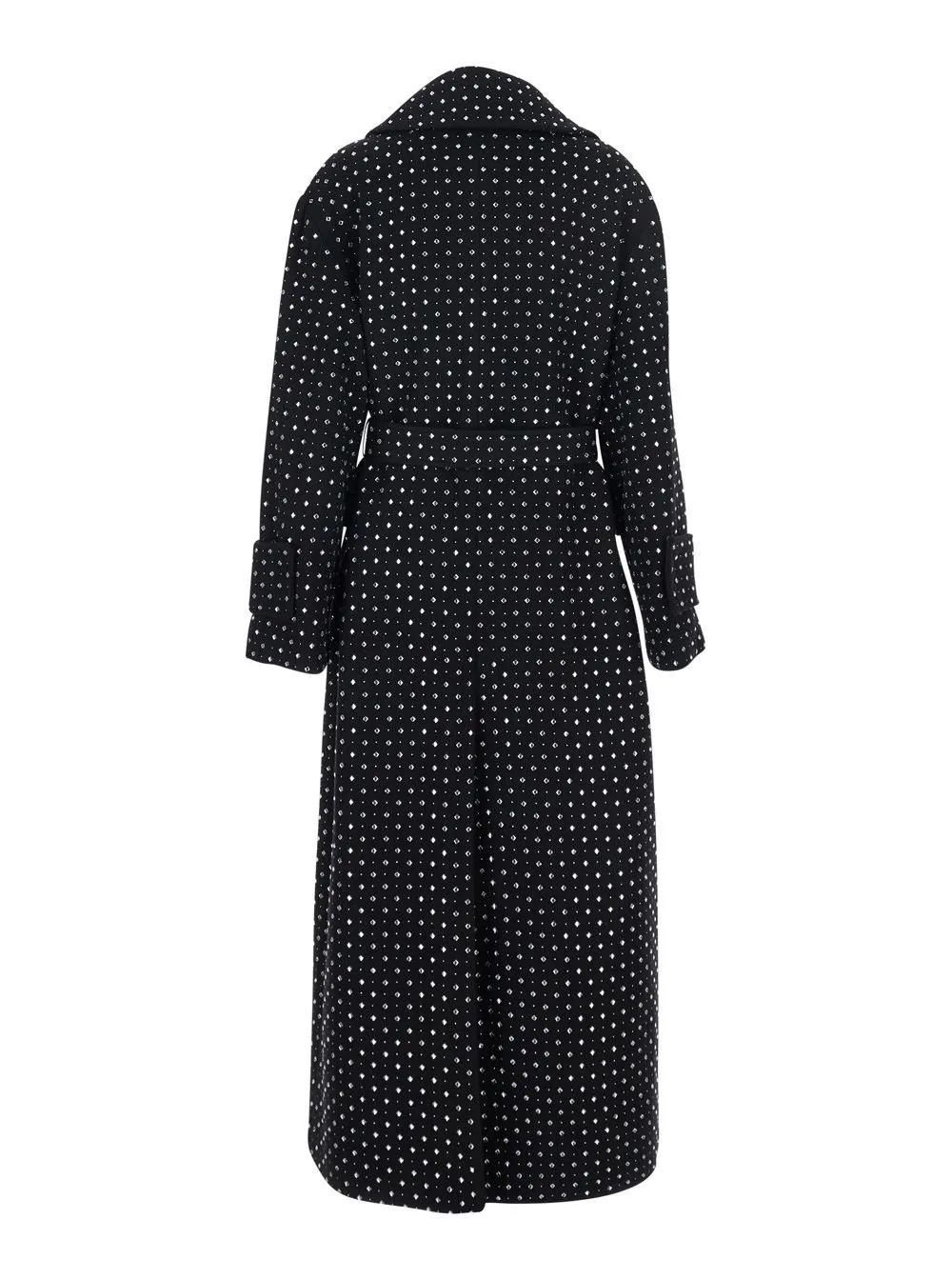 Pinko Embellished Belted Coat