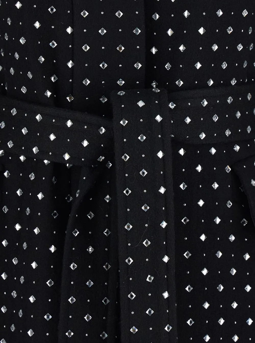 Pinko Embellished Belted Coat
