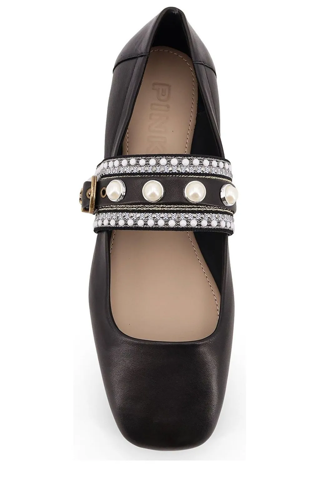 Pinko Embellished Flat Shoes
