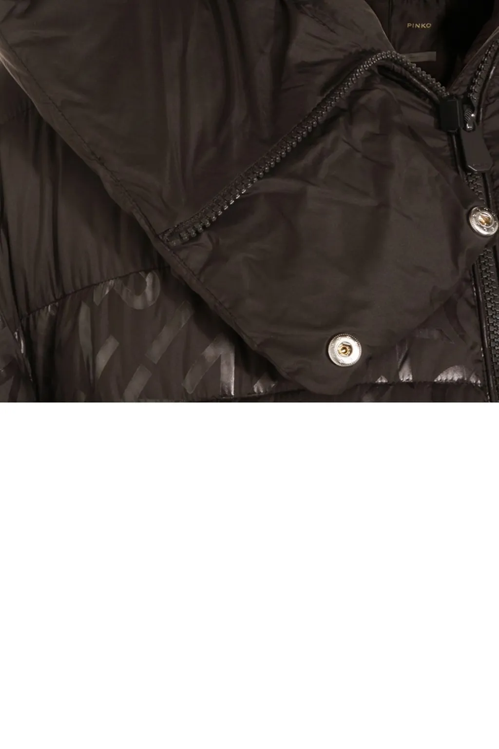 Pinko Logo Print Down Jacket