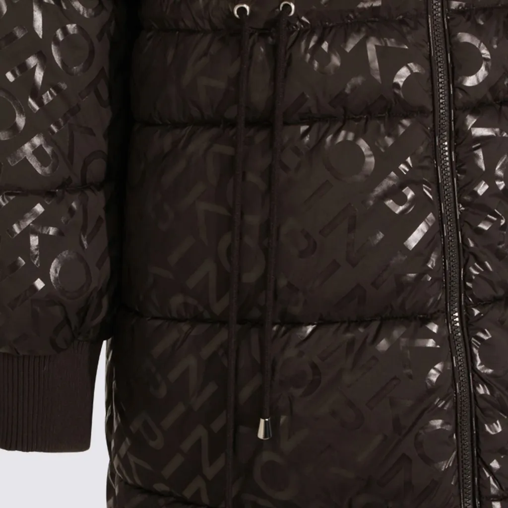 Pinko Logo Print Down Jacket