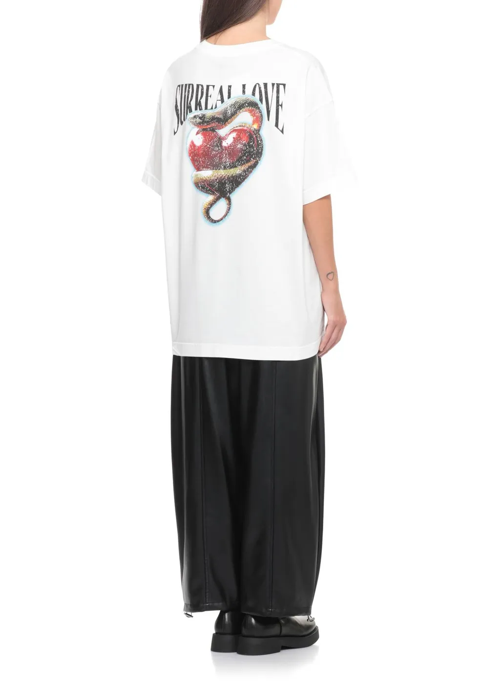 Pinko Logo Printed Crewneck T-Shirt