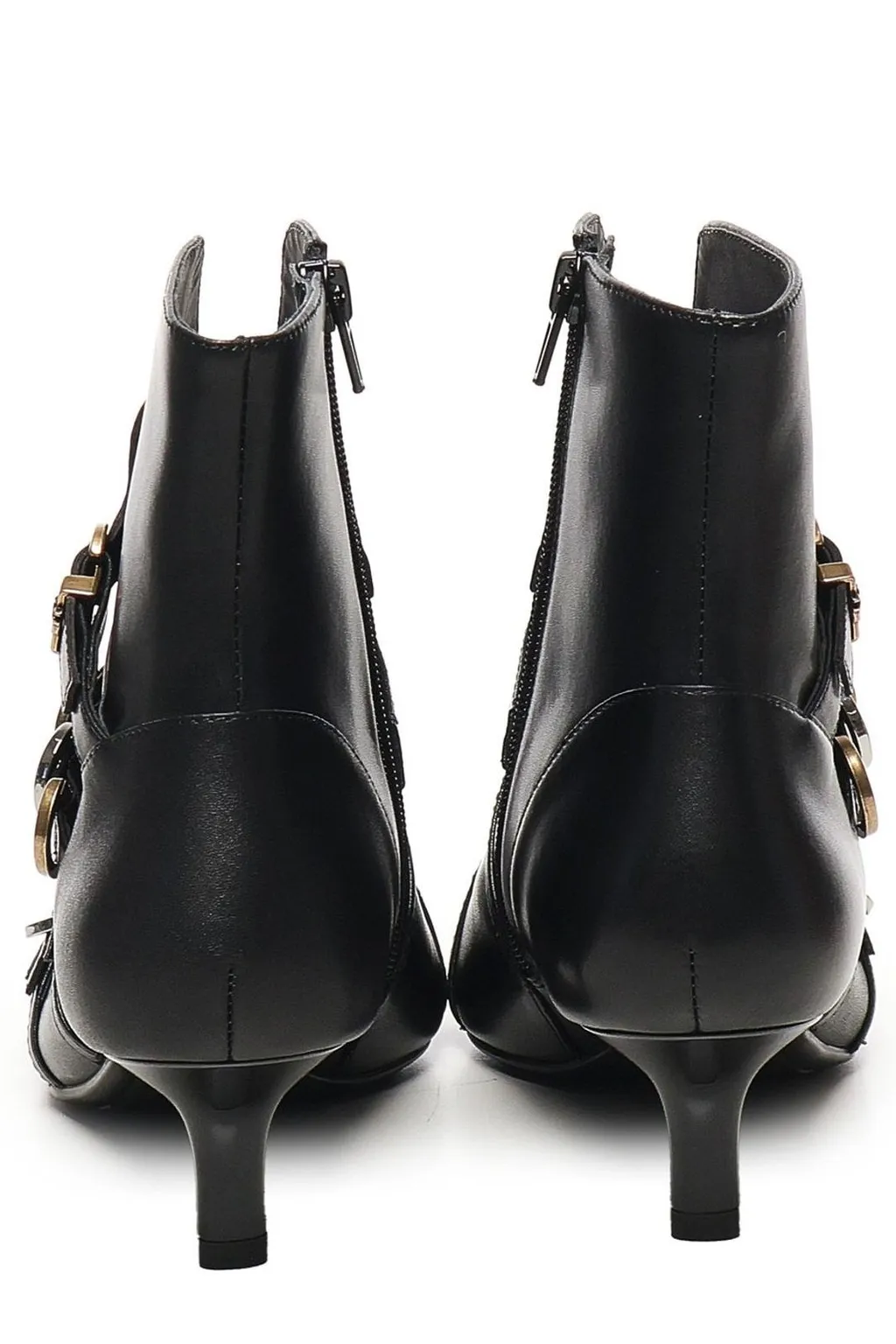 Pinko Buckled Heeled Boots