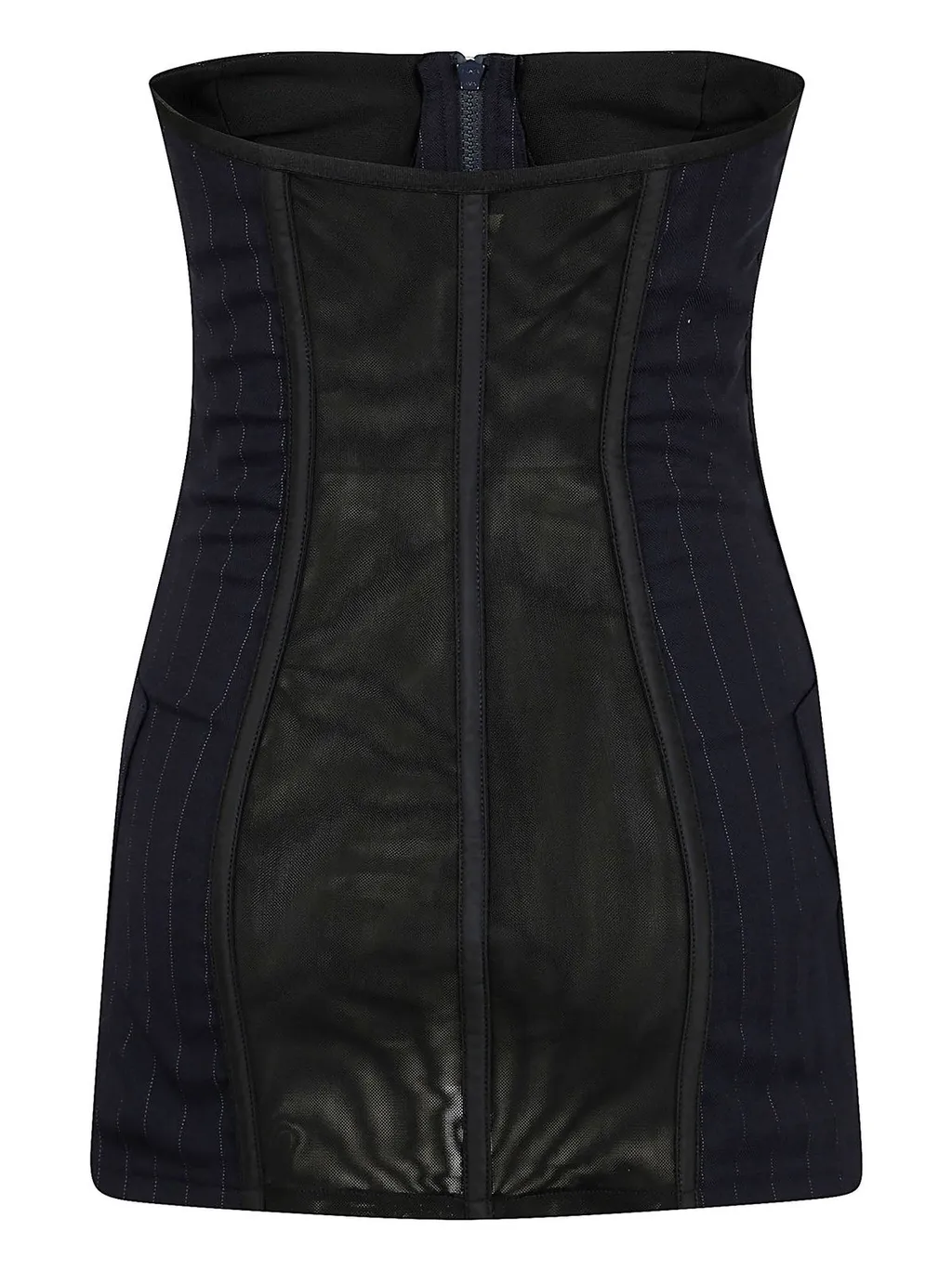 Pinko Pinstripe Bustier Top