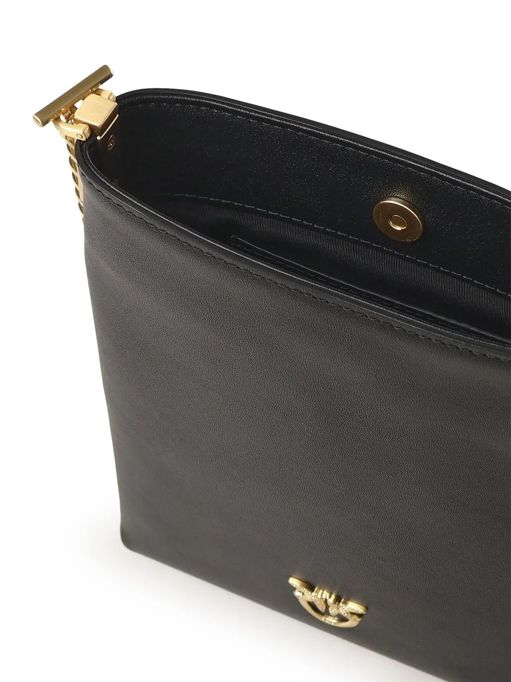 Pinko Chain Bucket Shaped Shoulder Bag