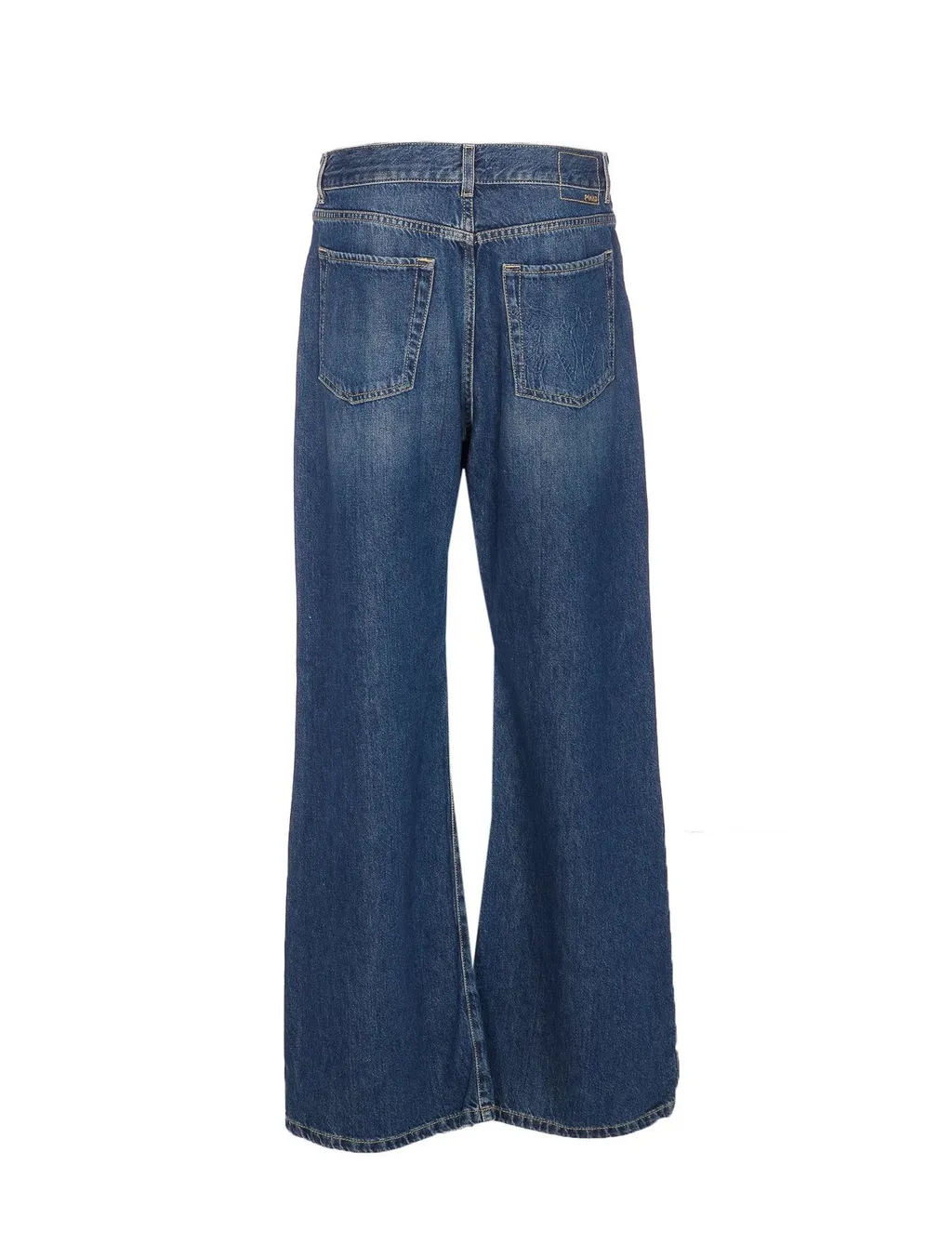 Pinko Wide-Leg Soft Denim Jeans