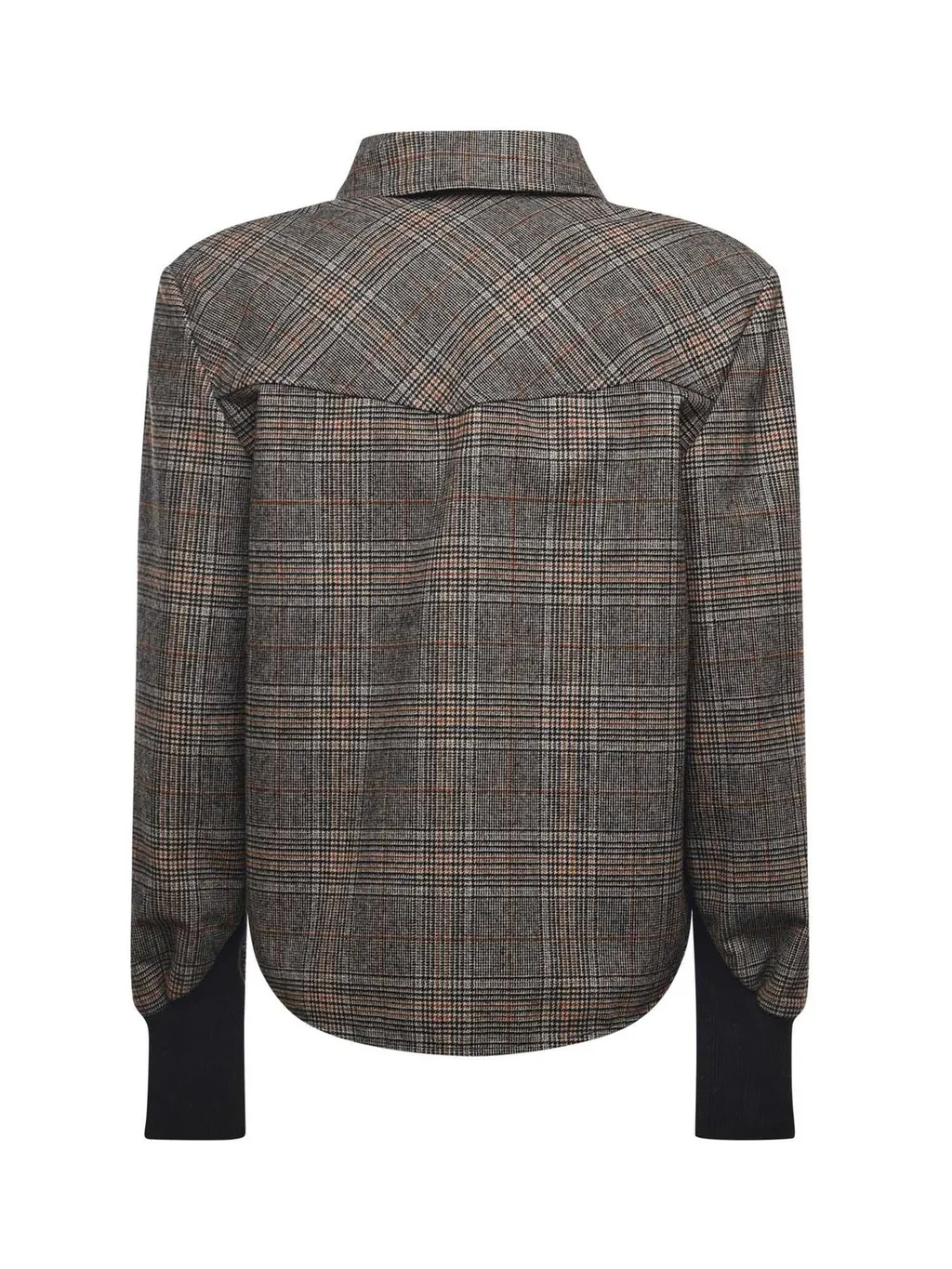 Pinko Long Sleeved Checked Buttoned Shirt