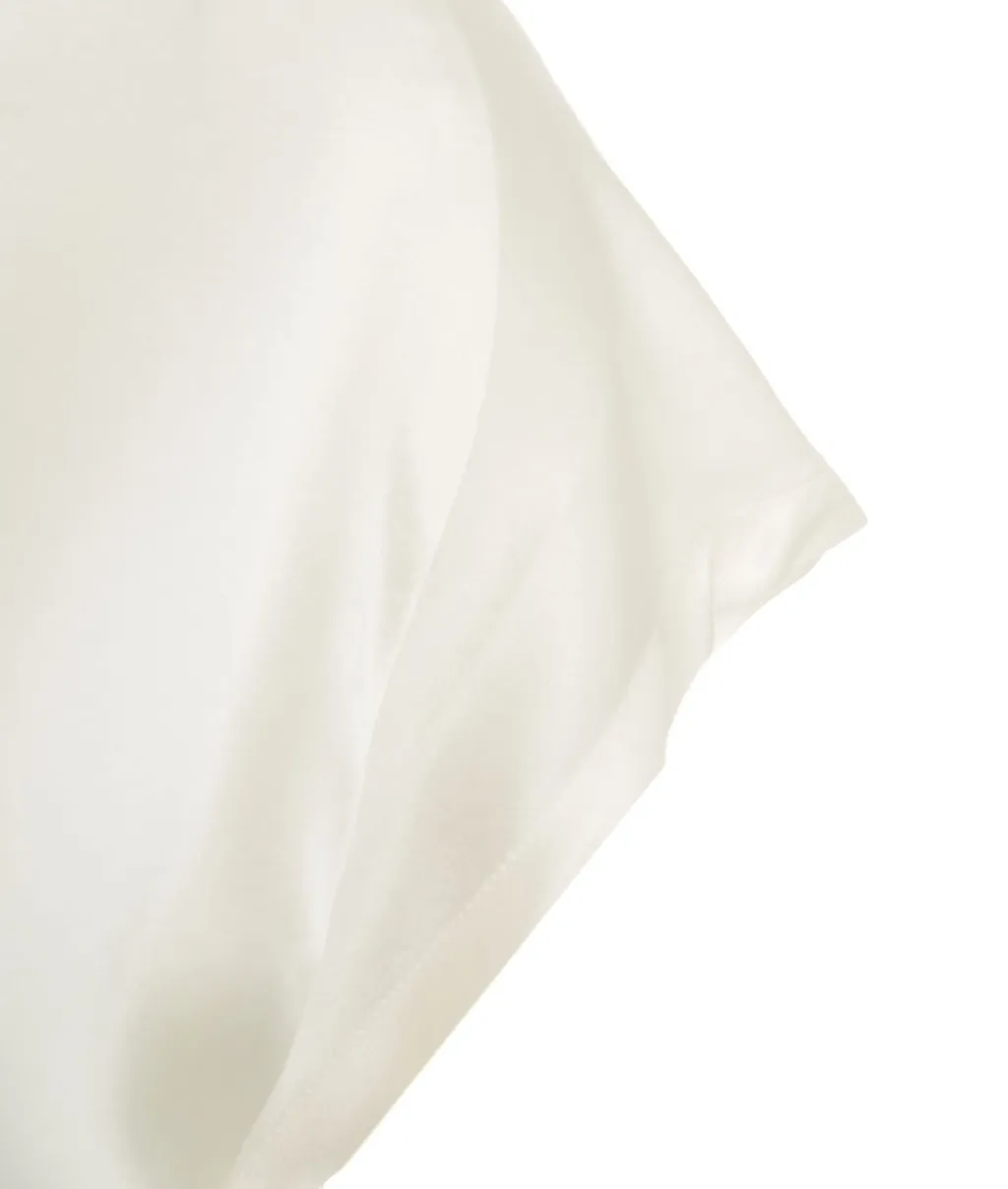 Pinko Short-Sleeved Satin Blouse