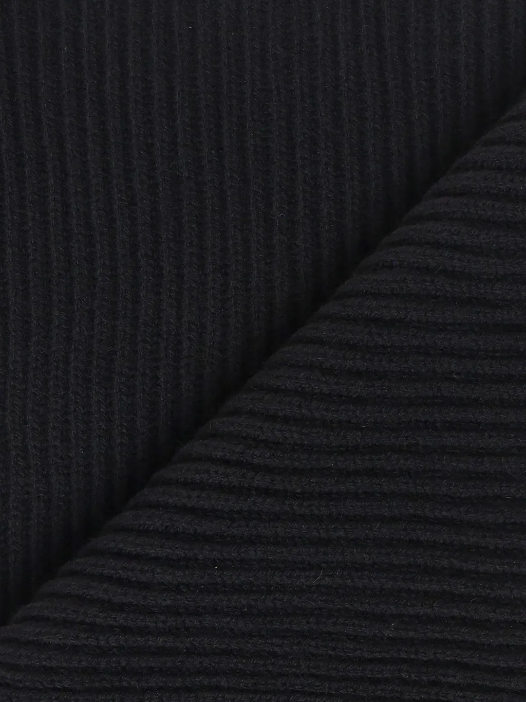 Pinko Logo Patch Ribbed Scarf
