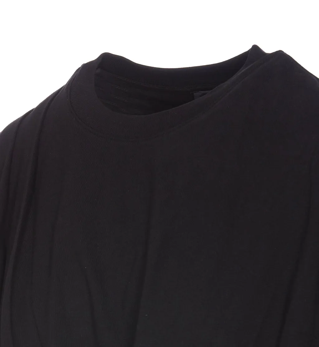 Pinko Crewneck Ruched T-Shirt