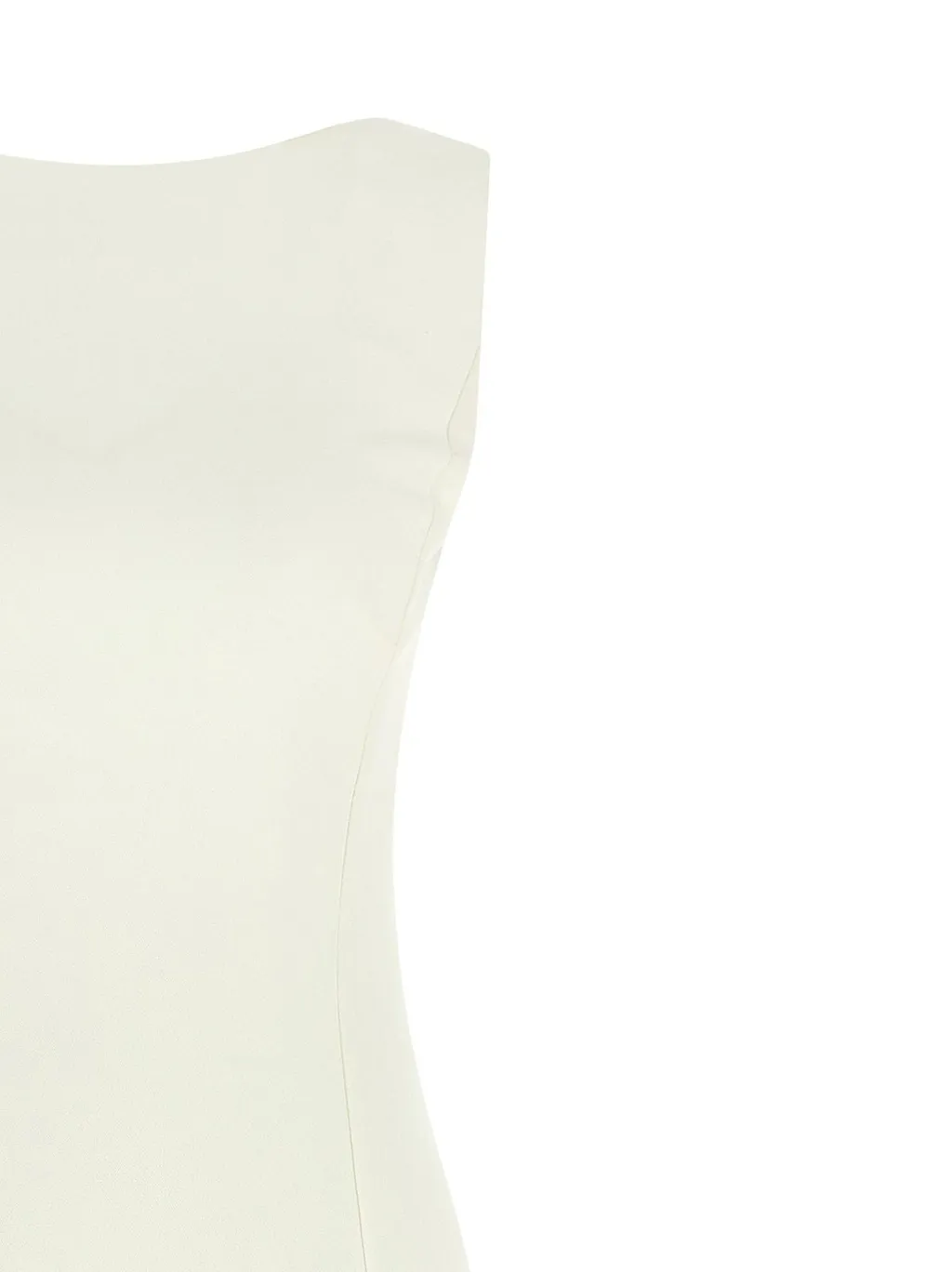 Pinko Sleeveless Ruffled Midi Dress