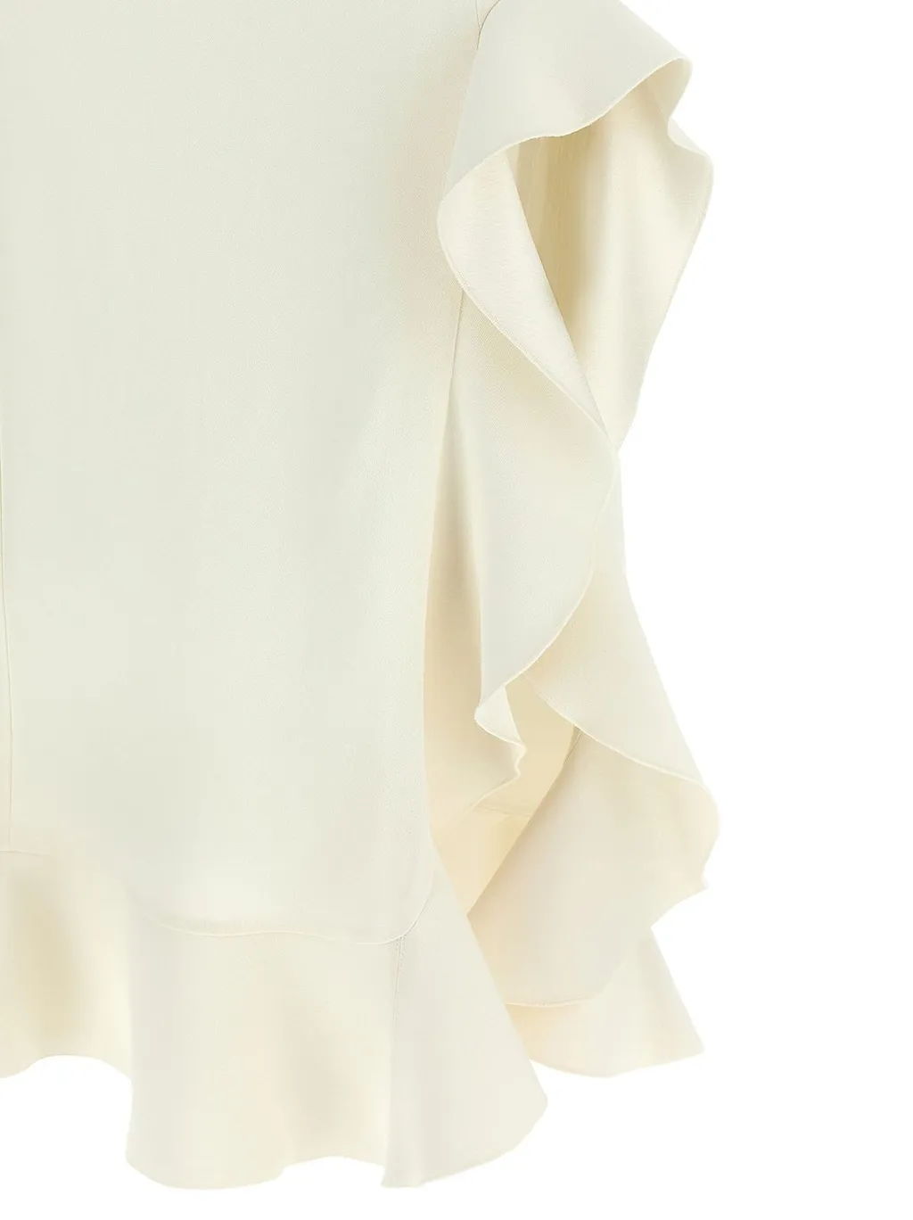 Pinko Sleeveless Ruffled Midi Dress