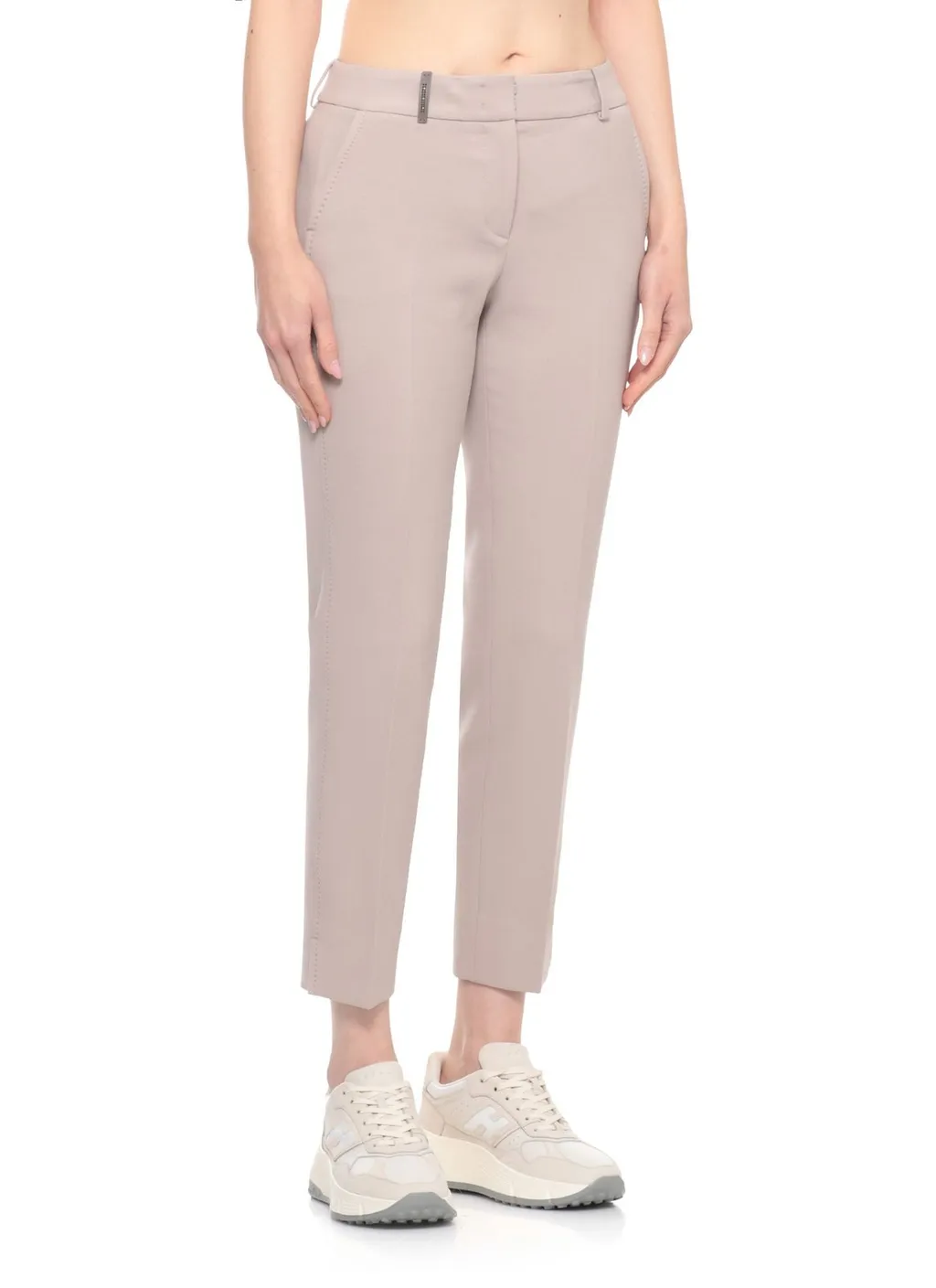 Peserico Belted Detail Pants