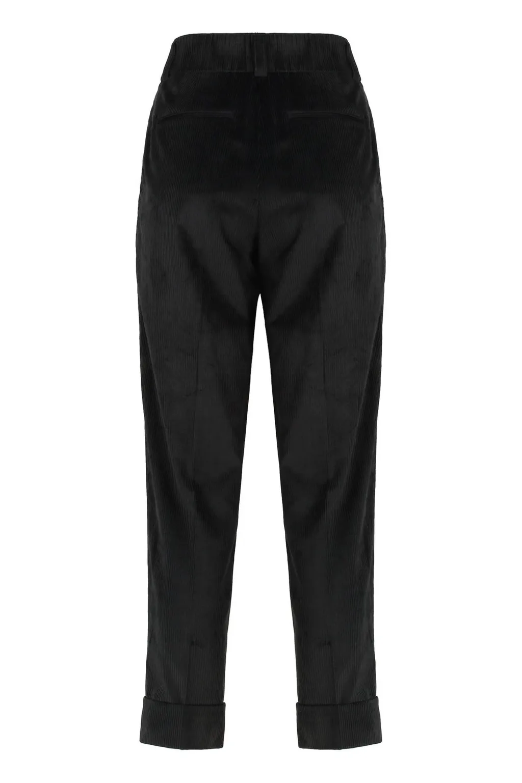 Peserico High-Waist Corduroy Pants