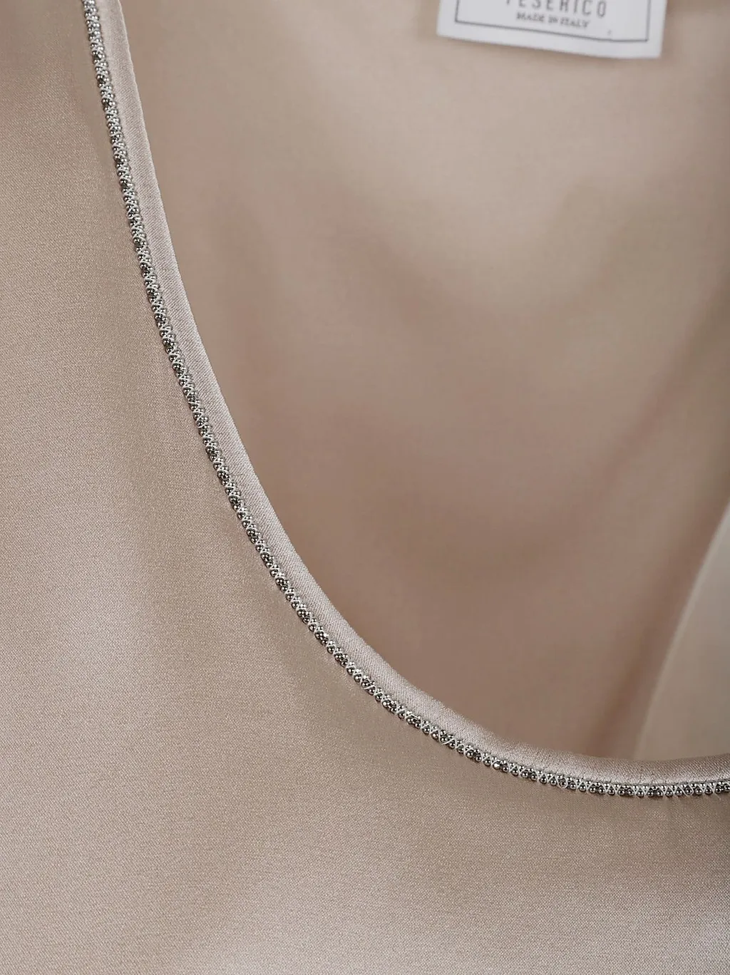 Peserico Embellished Silk Camisole