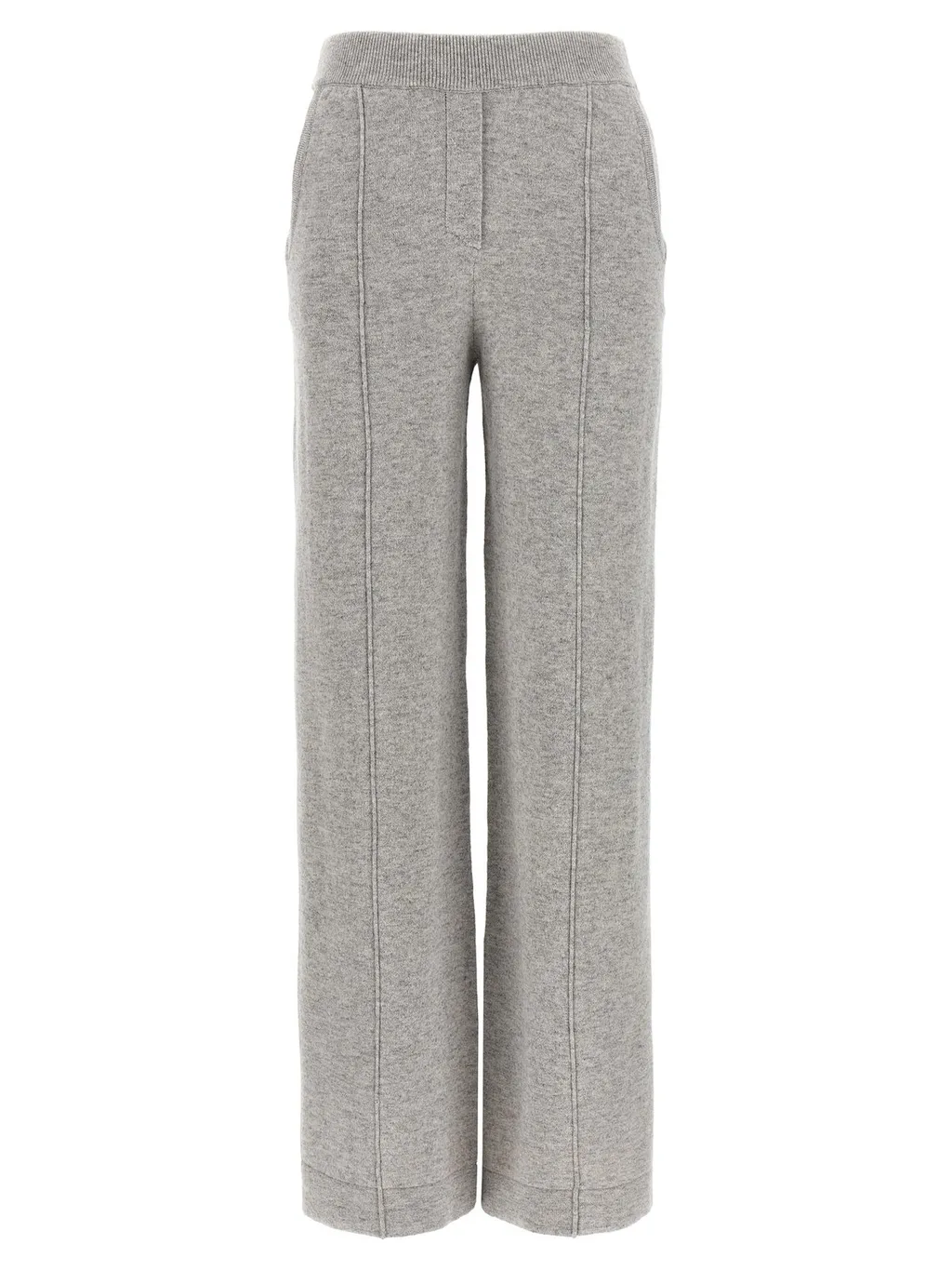 Peserico Elastic Waist Straight-Leg Pants