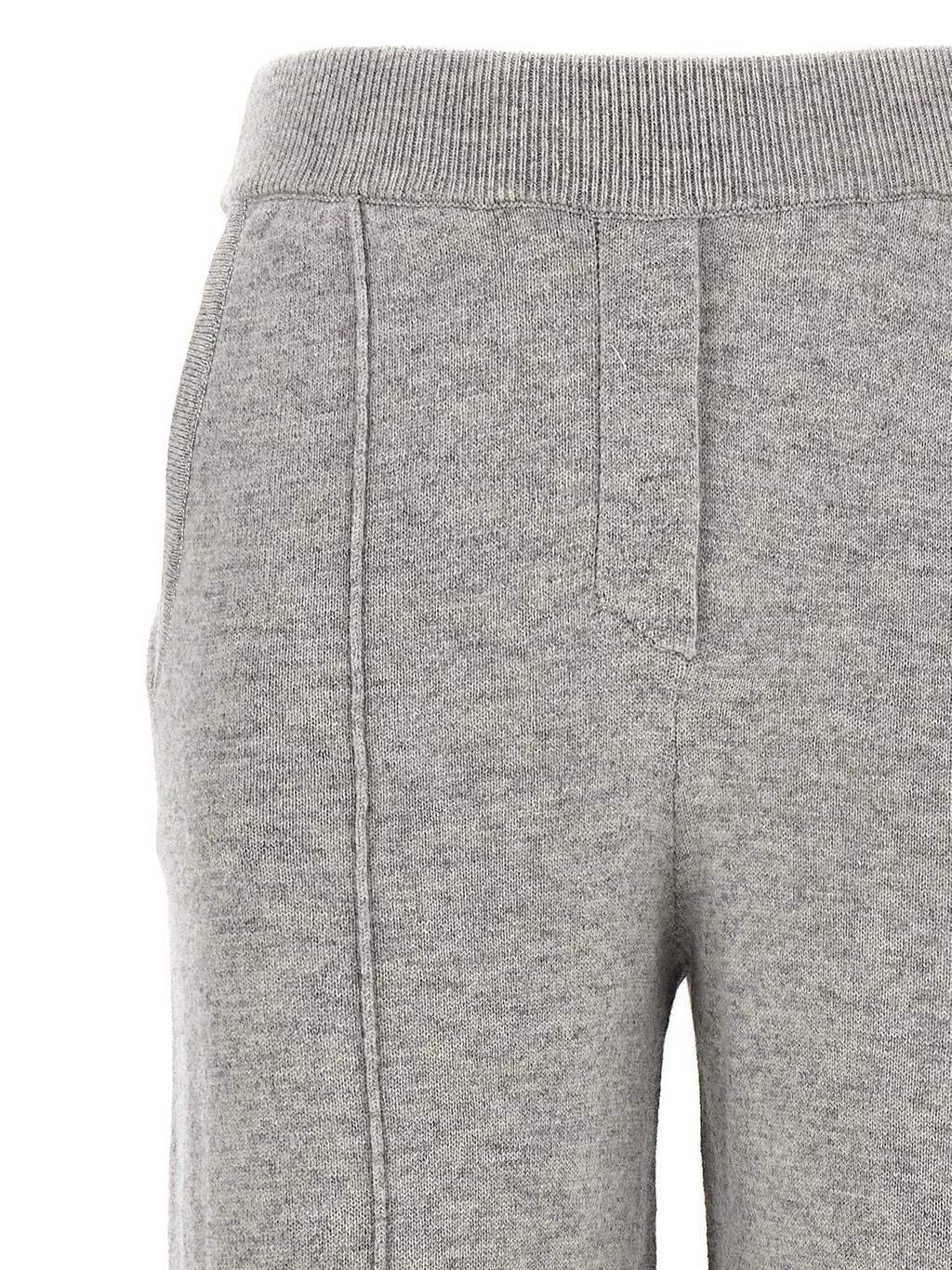 Peserico Elastic Waist Straight-Leg Pants