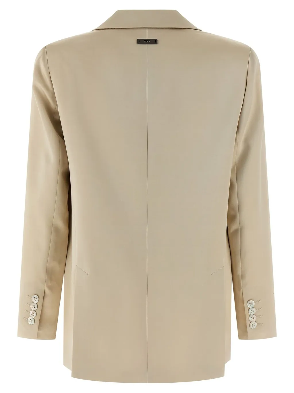 Peserico Single-Breasted Satin Blazer