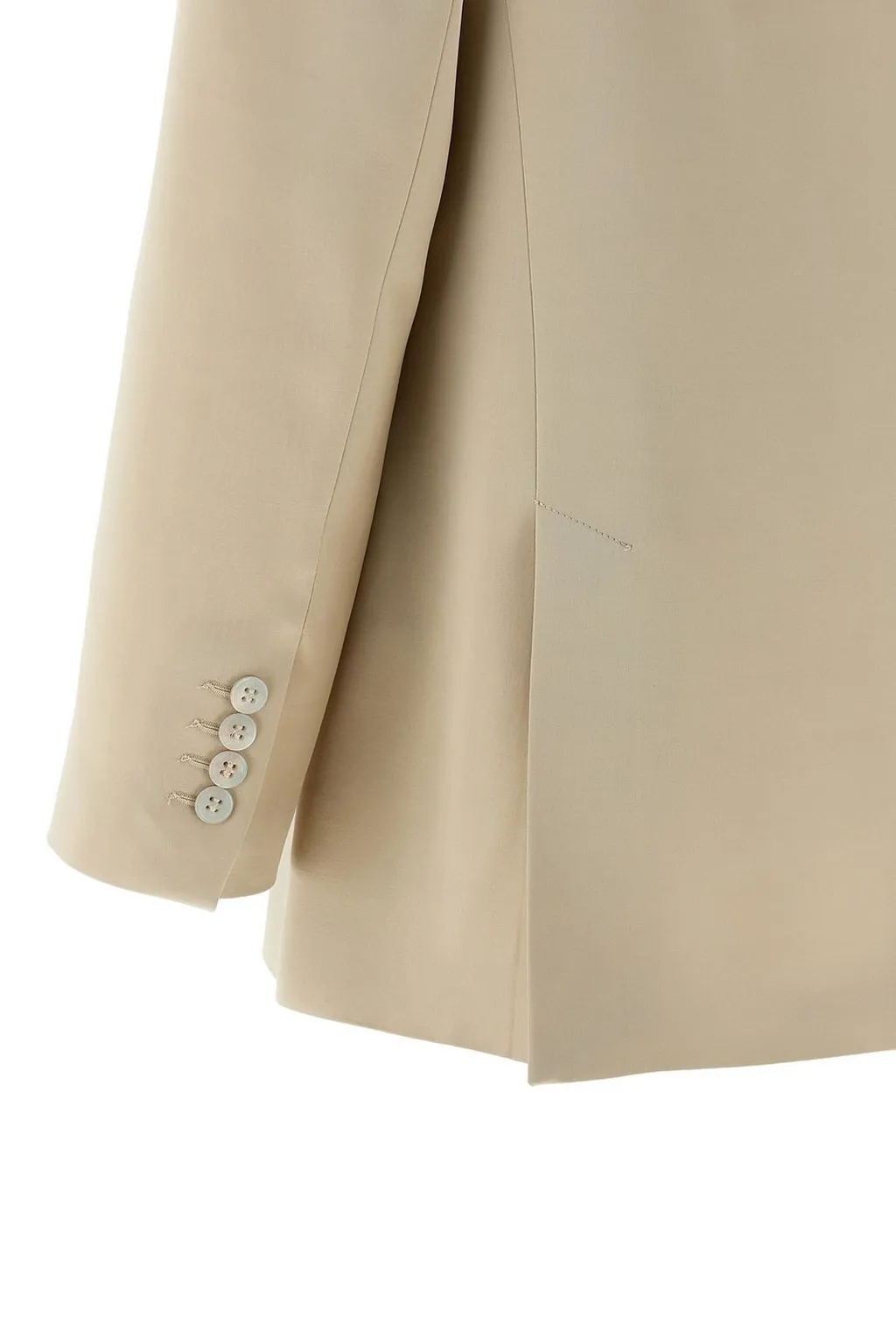 Peserico Single-Breasted Satin Blazer