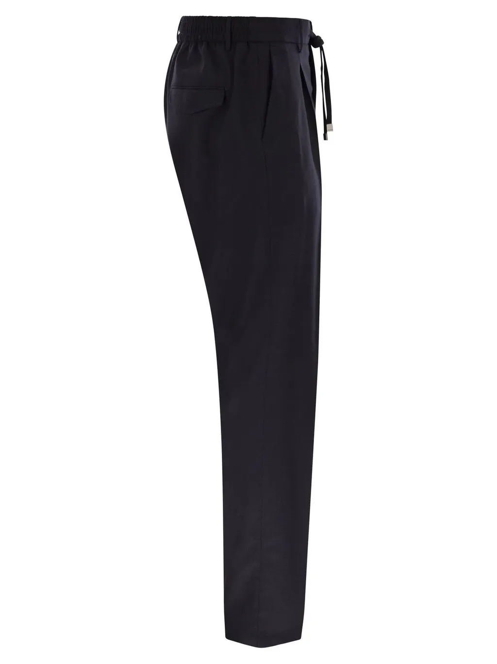 Peserico Drawstring Virgin Wool Pants