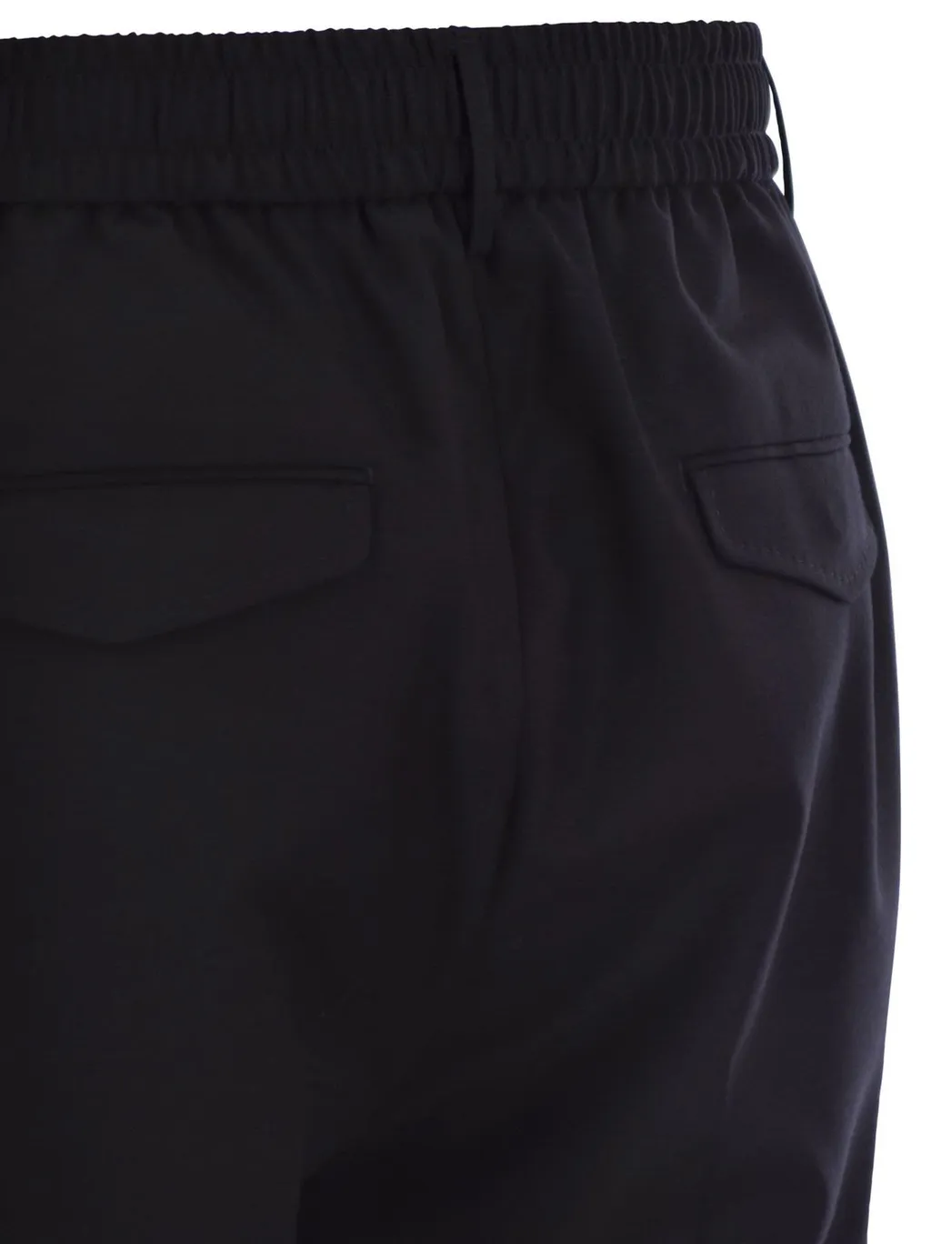 Peserico Drawstring Virgin Wool Pants