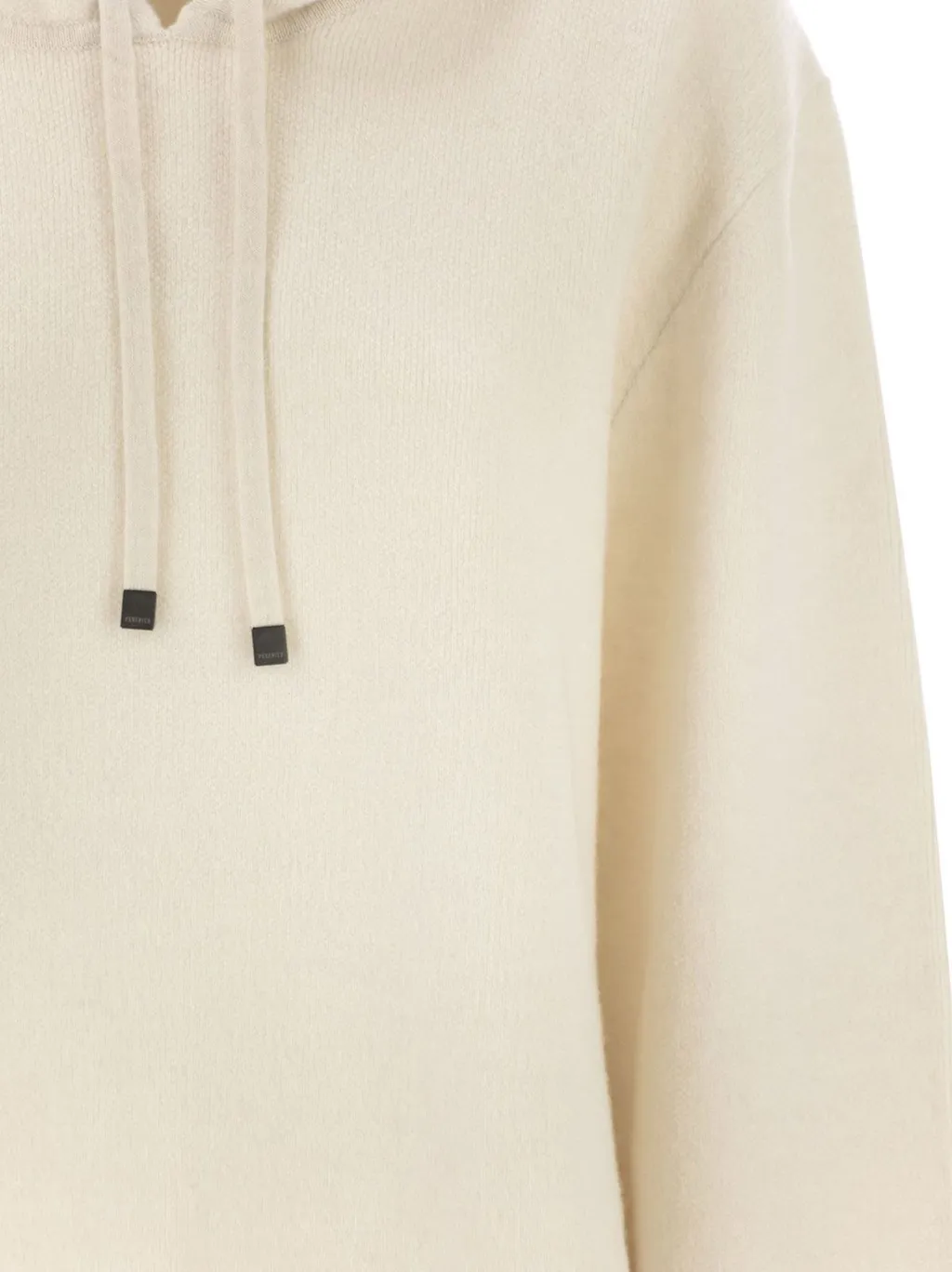 Peserico Hooded Wool-Cashmere Sweater