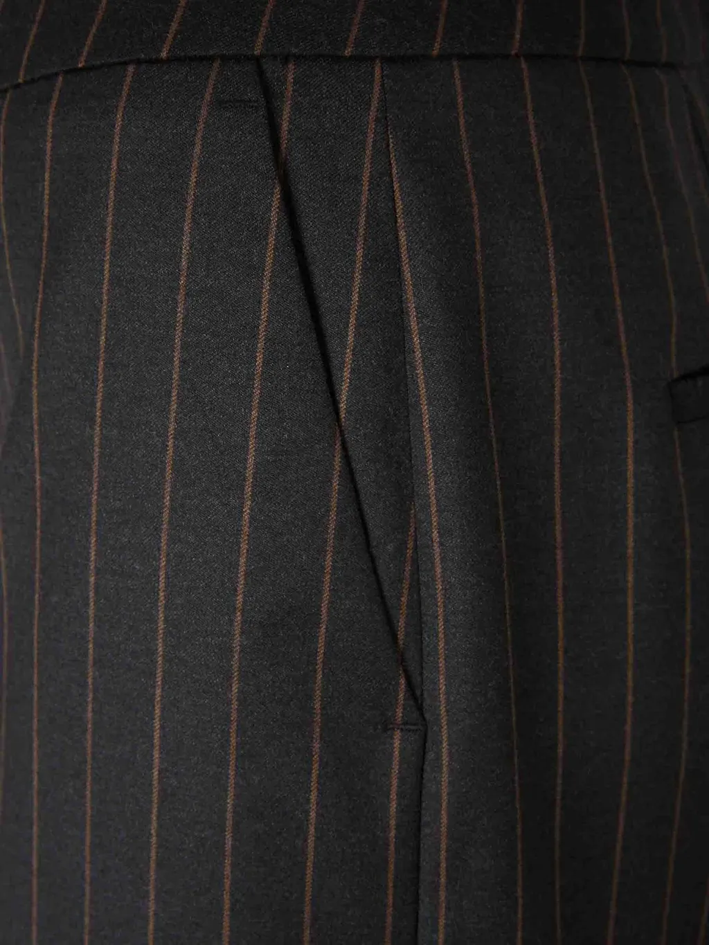 Peserico Diplomatic Stripe Wool Pants