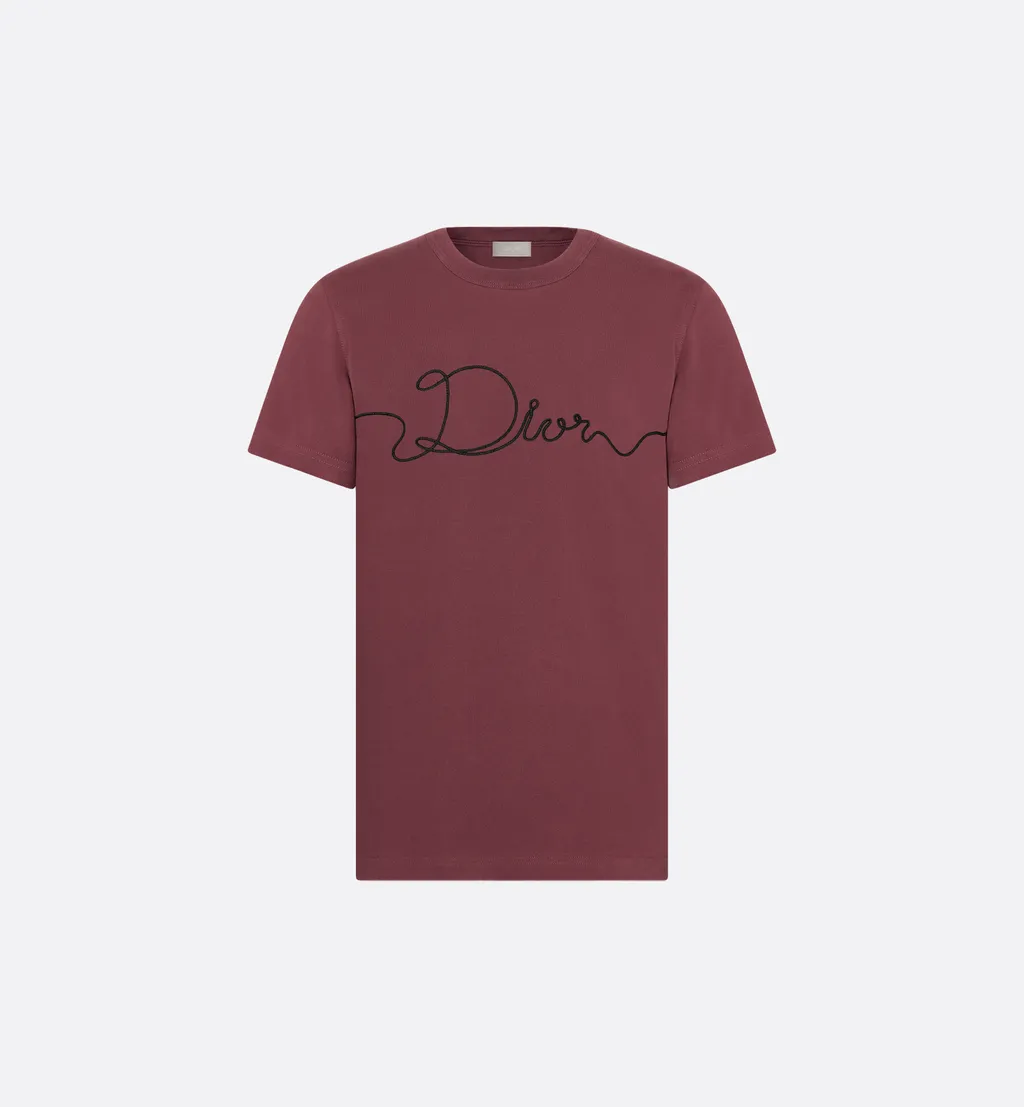 Dior Ribbon T-Shirt, Regular Fit