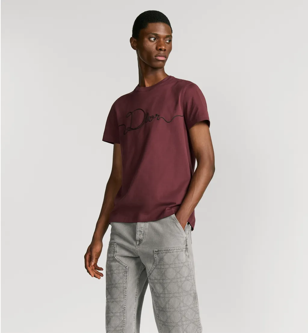 Dior Ribbon T-Shirt, Regular Fit