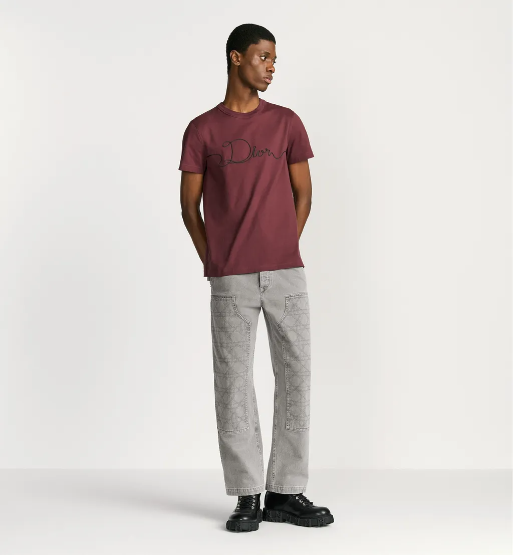 Dior Ribbon T-Shirt, Regular Fit