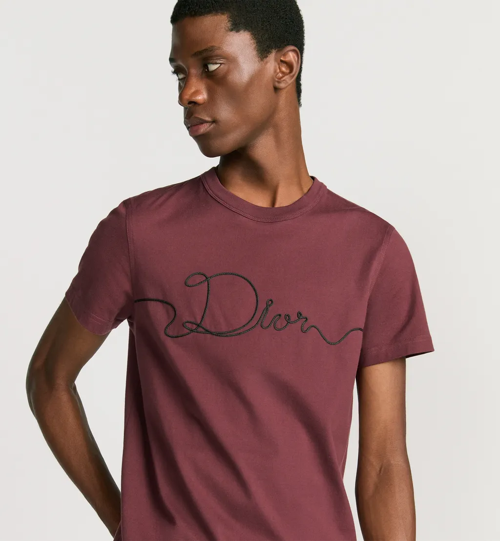 Dior Ribbon T-Shirt, Regular Fit