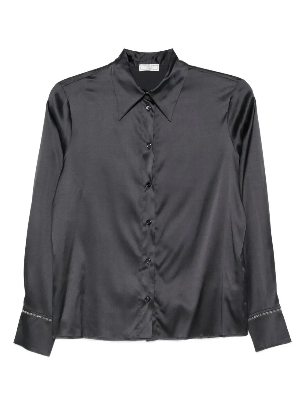 Peserico Silk Button-Up Shirt