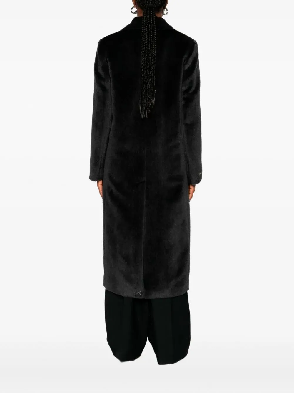 Peserico Single-Breasted Alpaca Coat