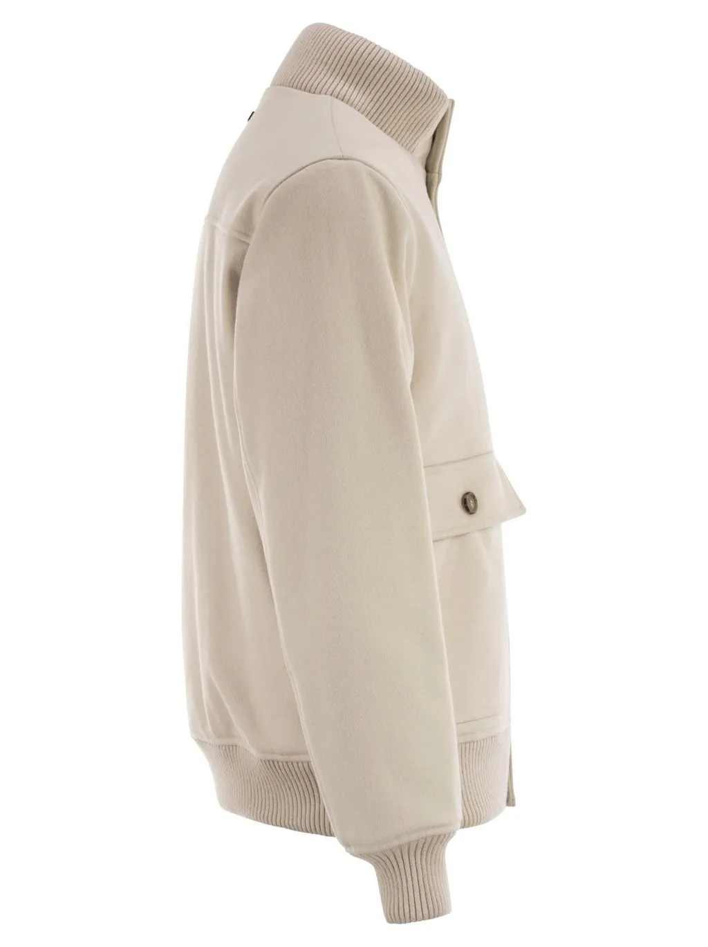 Peserico Ribbed Bomber Jacket