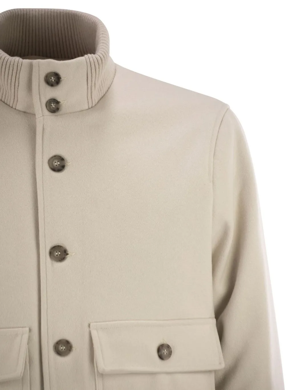 Peserico Ribbed Bomber Jacket