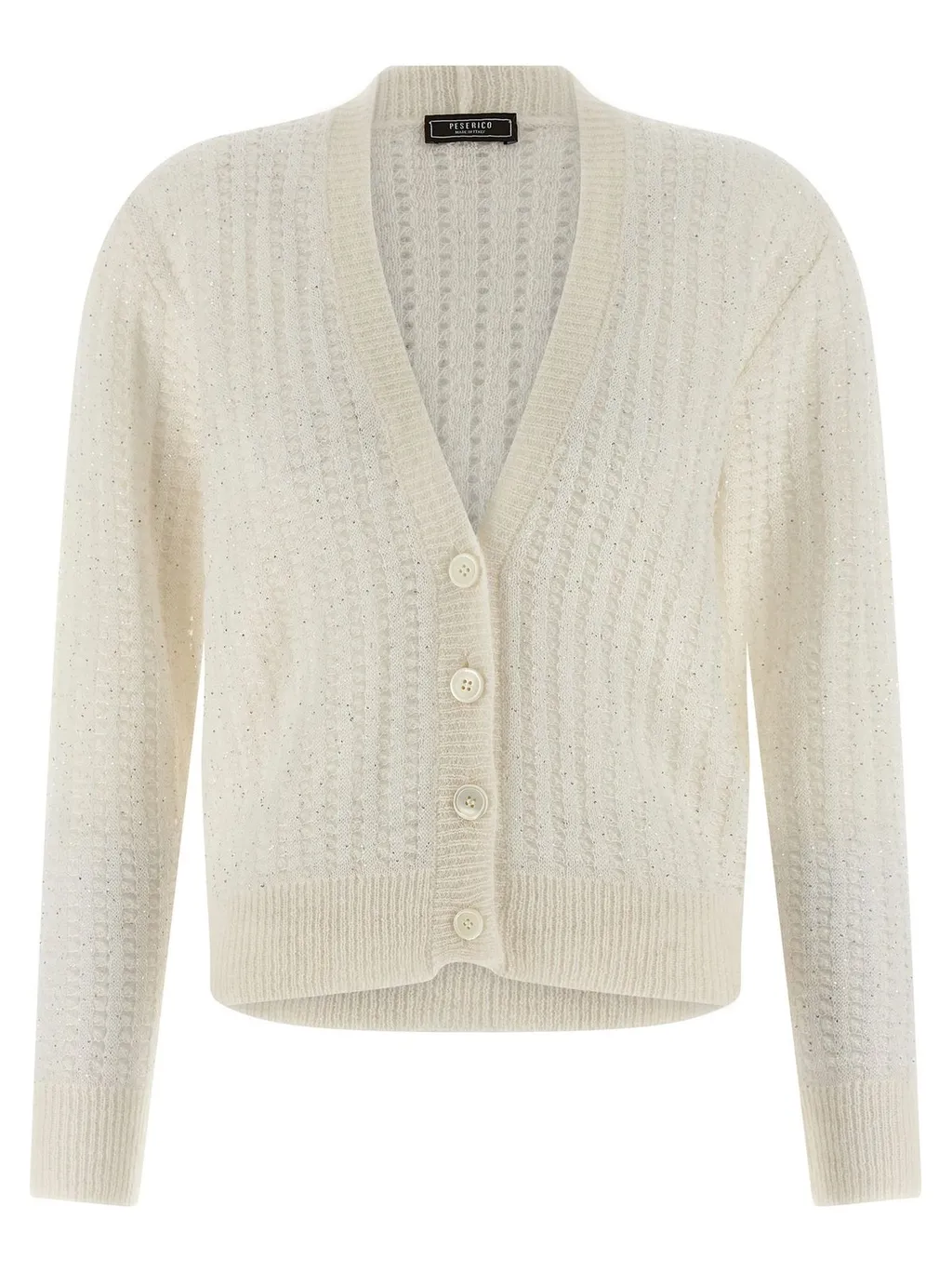 Peserico Sequin Appliqué Cardigan