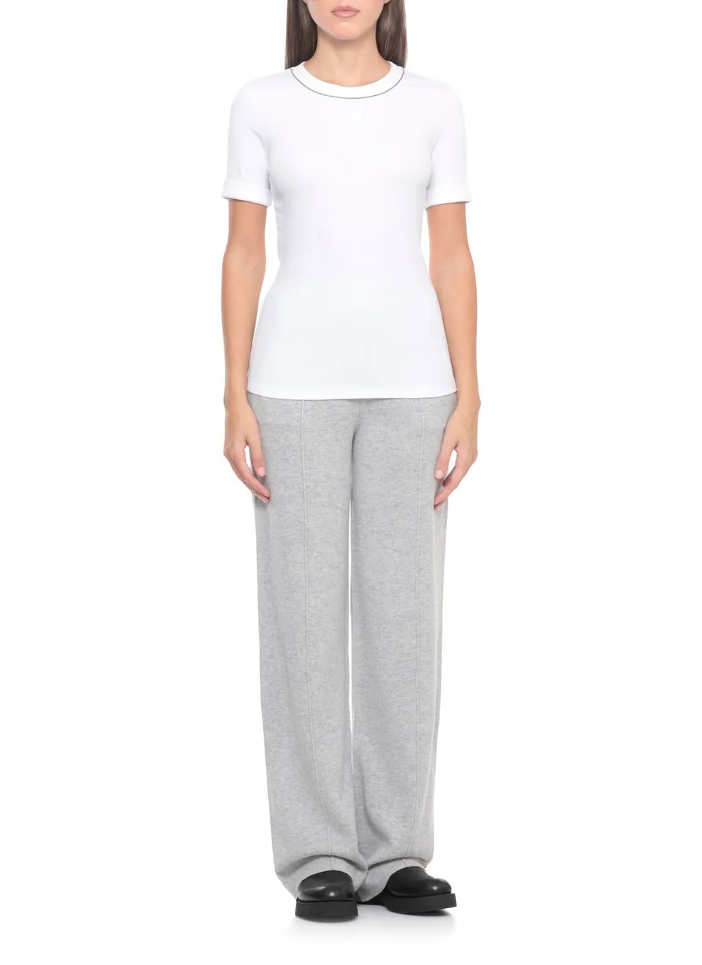 Peserico Light Point Crew Neck Top