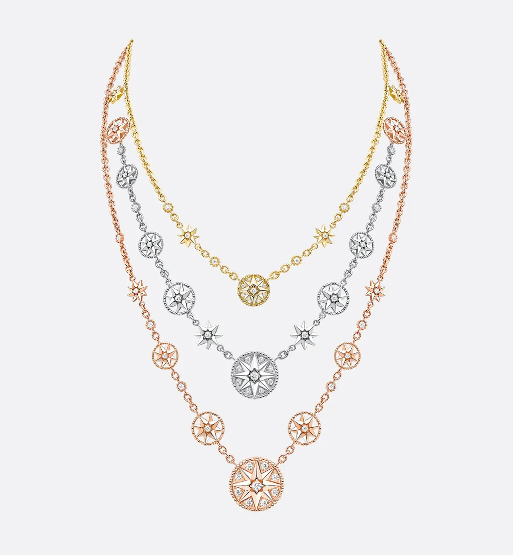 Rose Des Vents And ÉToile Des Vents Necklace