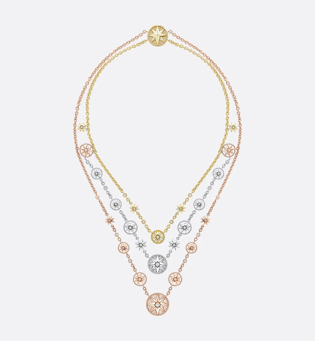 Rose Des Vents And ÉToile Des Vents Necklace
