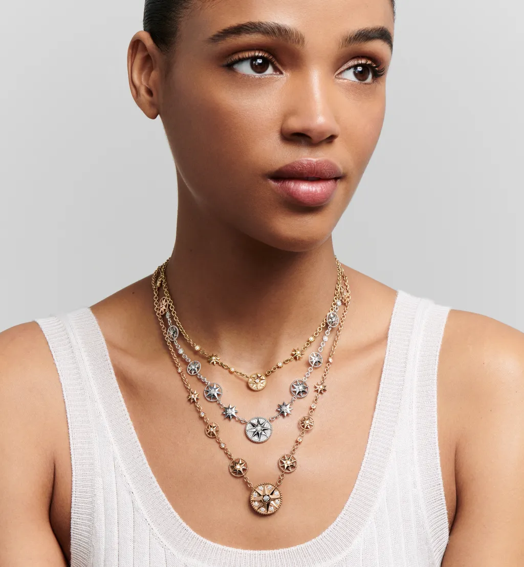 Rose Des Vents And ÉToile Des Vents Necklace