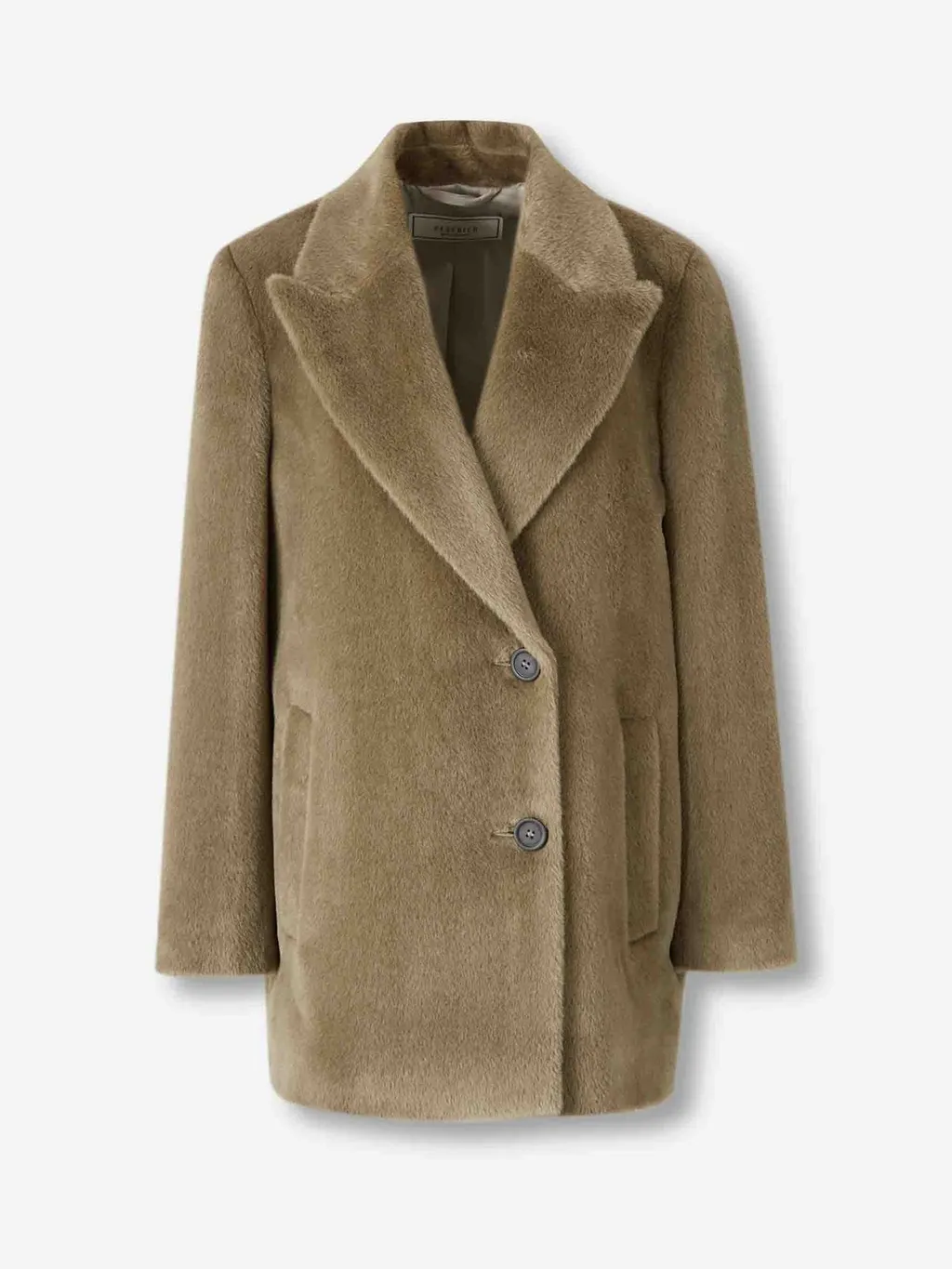 Peserico Alpaca Blend Short Coat