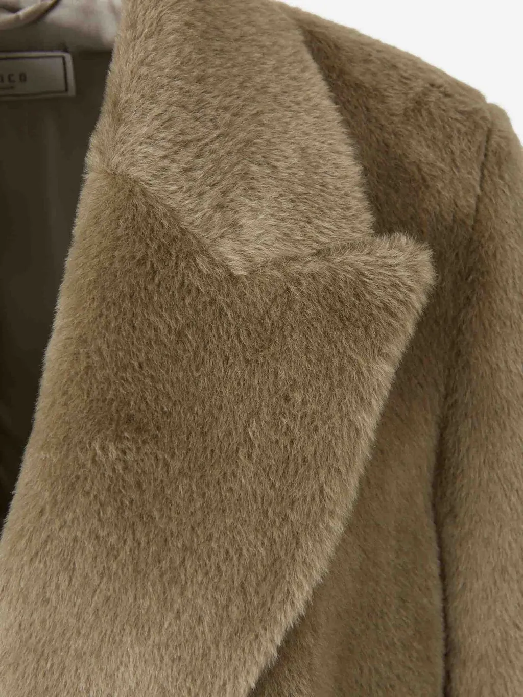 Peserico Alpaca Blend Short Coat
